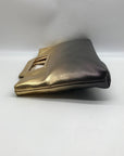I.N.C. International Concepts Metallic Gold & black Judith Convertible Clutch