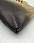 I.N.C. International Concepts Metallic Gold & black Judith Convertible Clutch