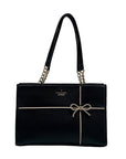 Kate Spade New York Black Pebbled Leather Cherry Street Phoebe Shoulder Bag