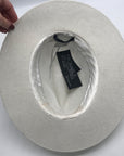 I.N.C. International Concepts White Knit Paper Panama Hat