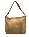 Bottega Veneta Pinecone Woven Leather Hop Hobo Bag