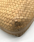 Bottega Veneta Pinecone Woven Leather Hop Hobo Bag
