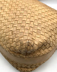Bottega Veneta Pinecone Woven Leather Hop Hobo Bag