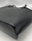 Kate Spade Black Crossgrain Leather Suite Work Tote Bag