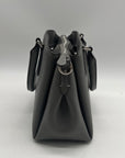 Coach Gray Pebbled Leather Convertible Handbag-F28977