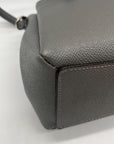 Coach Gray Pebbled Leather Convertible Handbag-F28977