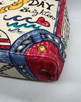 Brighton "Seas the Day" Large Canvas Stowaway Tote Bag