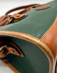 Dooney & Bourke Green All-Weather Leather Satchel Bag
