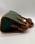 Dooney & Bourke Green All-Weather Leather Satchel Bag