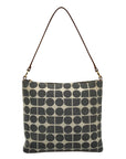 Kate Spade Gray Canvas Vintage Geometric Print Shoulder Bag