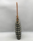 Kate Spade Gray Canvas Vintage Geometric Print Shoulder Bag