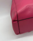 Coach Pink Leather Tote Bag