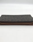 Michael Kors Brown Monogram Coated Canvas Wallet