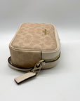Coach Beige Jamie Camera Coated Canvas Crossbody Bag