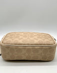 Coach Beige Jamie Camera Coated Canvas Crossbody Bag