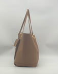 Steven Madden Brown Faux Leather Large Tote Set