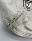 Coach Beige Poppy Avery Pebbled Hobo Bag 22423