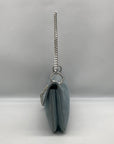 Michael Kors Light Blue Suede Shoulder Bag
