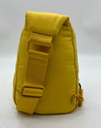 MMS Brands Mustard Yellow Nylon Sling Bag