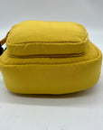 MMS Brands Mustard Yellow Nylon Sling Bag