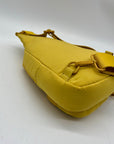 MMS Brands Mustard Yellow Nylon Sling Bag