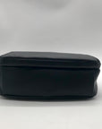 Giani Bernini Sleek Black Nappa Leather Shoulder Bag