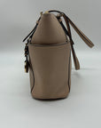 Michael Kors Beige Leather Shoulder Bag