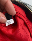 Kate Spade Black & Grey Canvas Stevie Diaper Bag