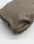 Marc Jacobs Classic Q Natasha Gray Pebbled Leather Crossbody Bag