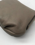 Marc Jacobs Classic Q Natasha Gray Pebbled Leather Crossbody Bag