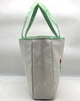 Kate Spade White Polyester Clinique Shopping Tote Bag