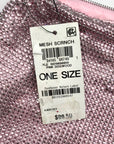 I.N.C. International Concepts Pink Dogwo Mesh Scrunch Shoulder Bag