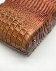 Brahmin Melbourne Croc Embossed Leather Asher Tote Bag