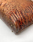 Brahmin Melbourne Croc Embossed Leather Asher Tote Bag