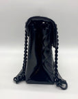 Kurt Geiger Black Leather London Brixton Shoulder Bag