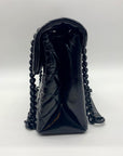 Kurt Geiger Black Leather London Brixton Shoulder Bag