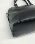 Kate Spade Black Leather Tote Bag