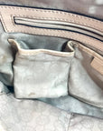 Michael Kors Cindy Vanilla Monogram Dome Satchel