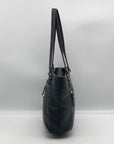 Giani Bernini Black Pebbled Tote Bag