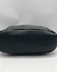 Giani Bernini Black Pebbled Tote Bag