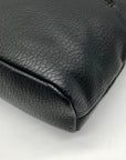Giani Bernini Black Pebbled Tote Bag