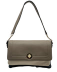 Kate Spade New York Leather Tri-Colorblock Mansfield Lottie Shoulder Bag