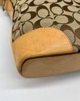 Coach Brown Signature Canvas Shoulder Bag 6347