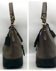 Dooney & Bourke Sophie Two-Toned Pebbled Grain Leather Hobo Bag
