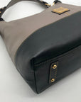 Dooney & Bourke Sophie Two-Toned Pebbled Grain Leather Hobo Bag