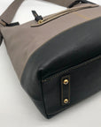 Dooney & Bourke Sophie Two-Toned Pebbled Grain Leather Hobo Bag