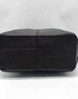 Sas Brown Leather Adjustable Shoulder Bag
