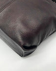 Sas Brown Leather Adjustable Shoulder Bag