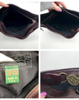 Sas Brown Leather Adjustable Shoulder Bag