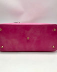 Pratesi Firenze Azalea Pink Versilia Italian Leather Satchel Bag